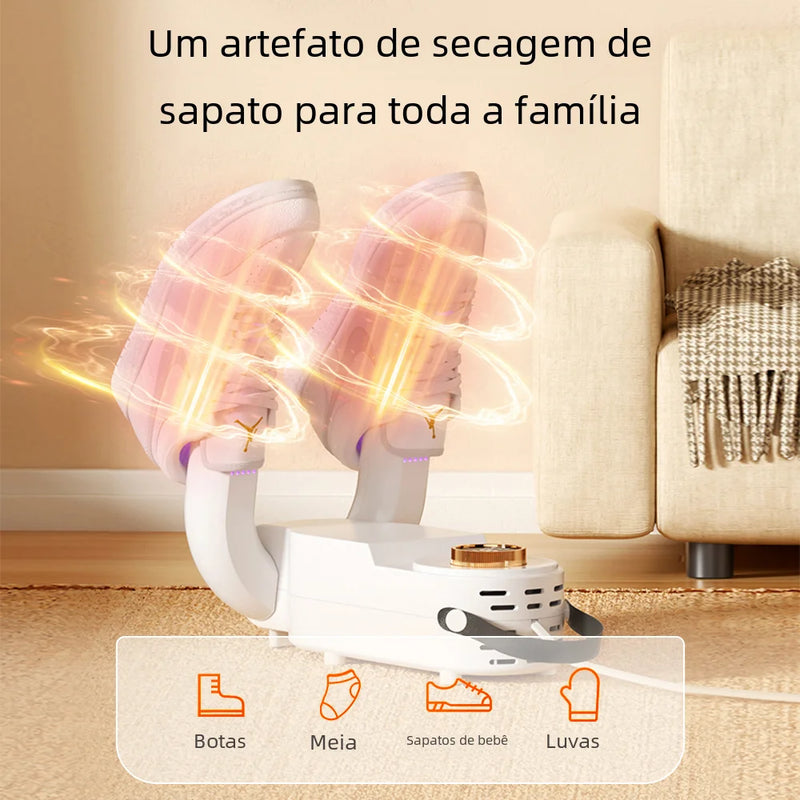 Meias Boot Dryer,    Secador UV dobrável doméstico, Secador com temperatura constante,  Máquina de esterilização e desodorização